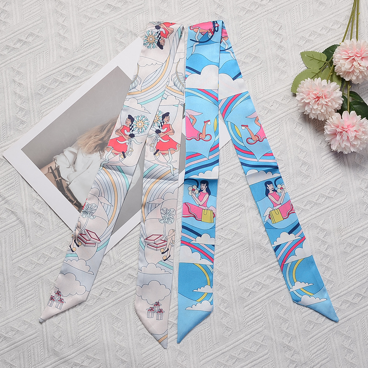 Luxury Bags Designer - Women Hair Scarf 2024 New Brand