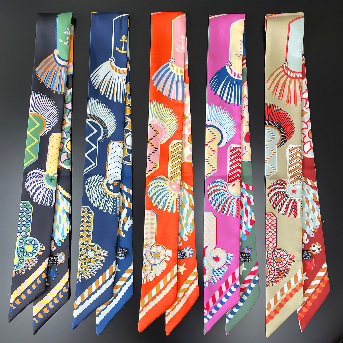 Luxury Bags Women - Brand Design Twill 100% Silk Scarf