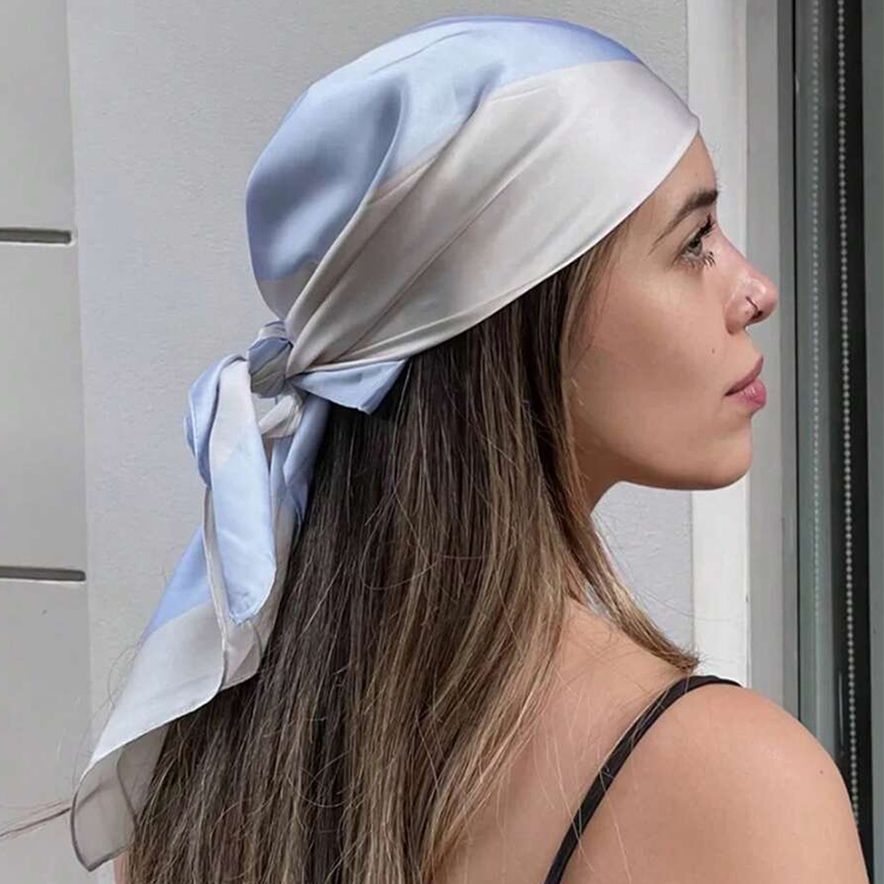 Luxury Bags For Summer - Women's Silk Scarf Luxury Headscarf Neckerchief