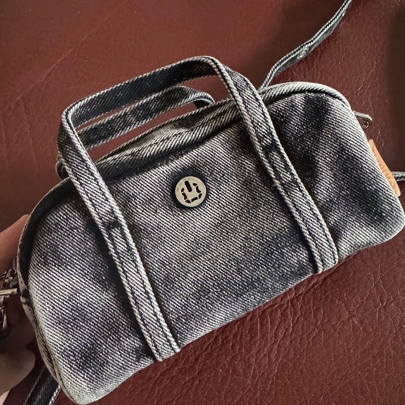 Luxury Bags Women - Korean Casual Mini Denim Box Bags