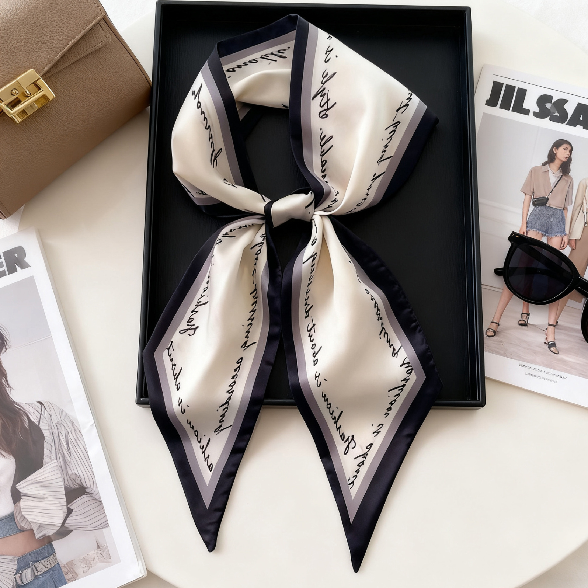 Luxury Long Neckerchief Skinny – обзор и цена Luxury Bags For Summer
