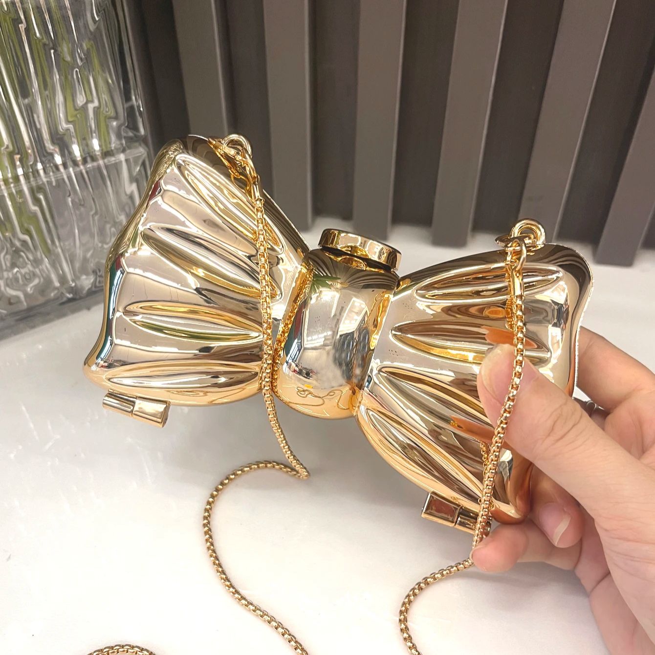 Golden Evening bag  Purses and – обзор и цена Luxury Bags Designer