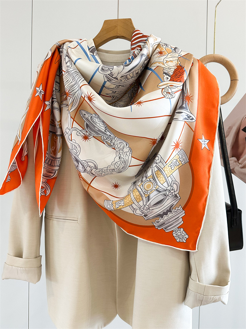 Luxury Brand Scarf Large Silk  – обзор и цена Luxury Bags For Summer