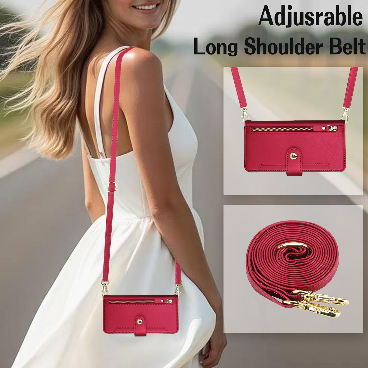 Crossbody Zipper Leather Walle – обзор и цена Luxury Bags & Leather Repair Of Atlanta Photos