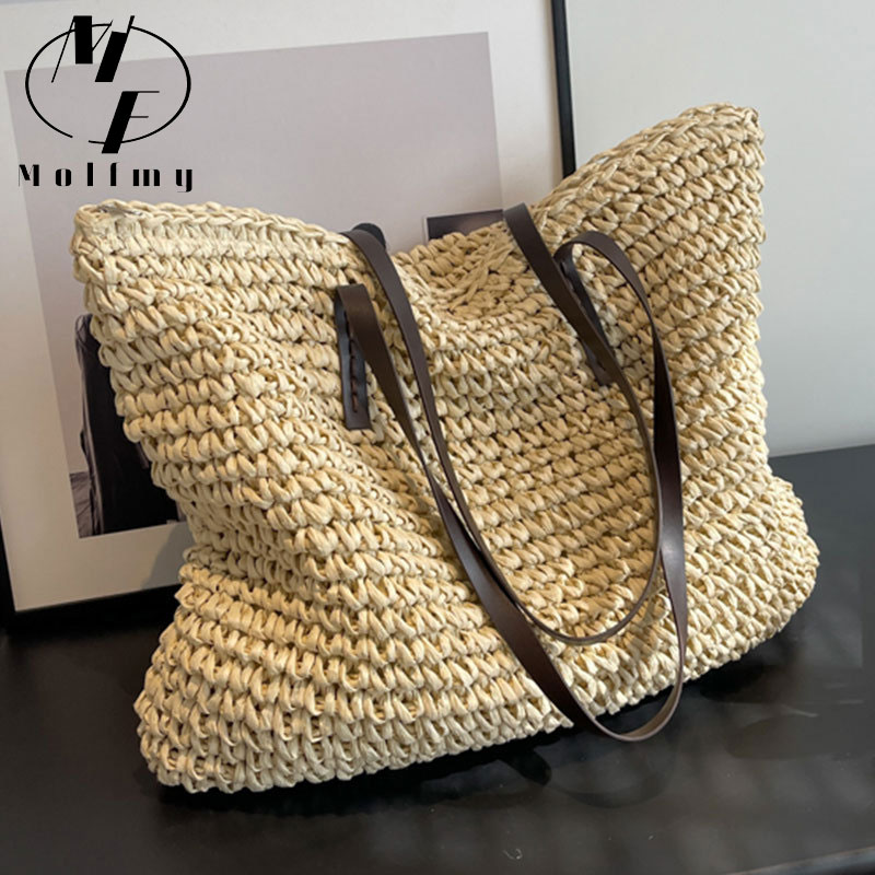 Straw Woven Tote Bags Casual L – обзор и цена Luxury Bags For Summer