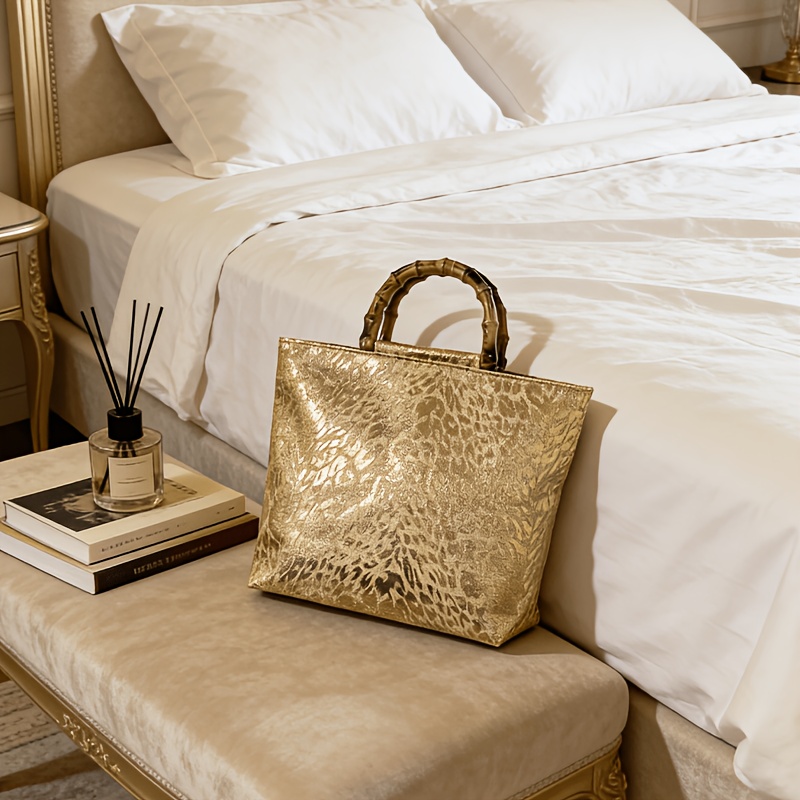 Light luxury metallic gold jac – обзор и цена Luxury Bags Supplier