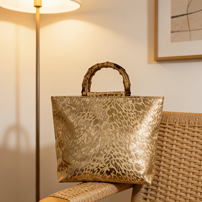 Light luxury metallic gold jac – обзор и цена Luxury Bags Supplier