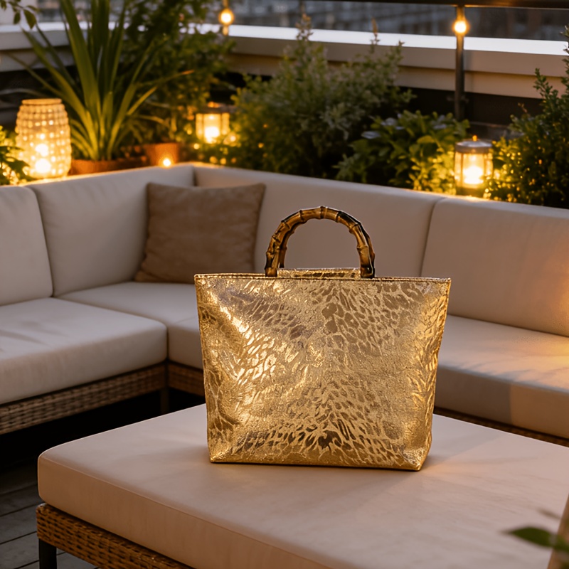 Light luxury metallic gold jac – обзор и цена Luxury Bags Supplier