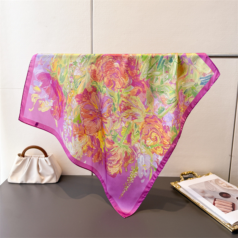 70*70cm Silk Square Scarf Wome – обзор и цена Luxury Bags For Summer