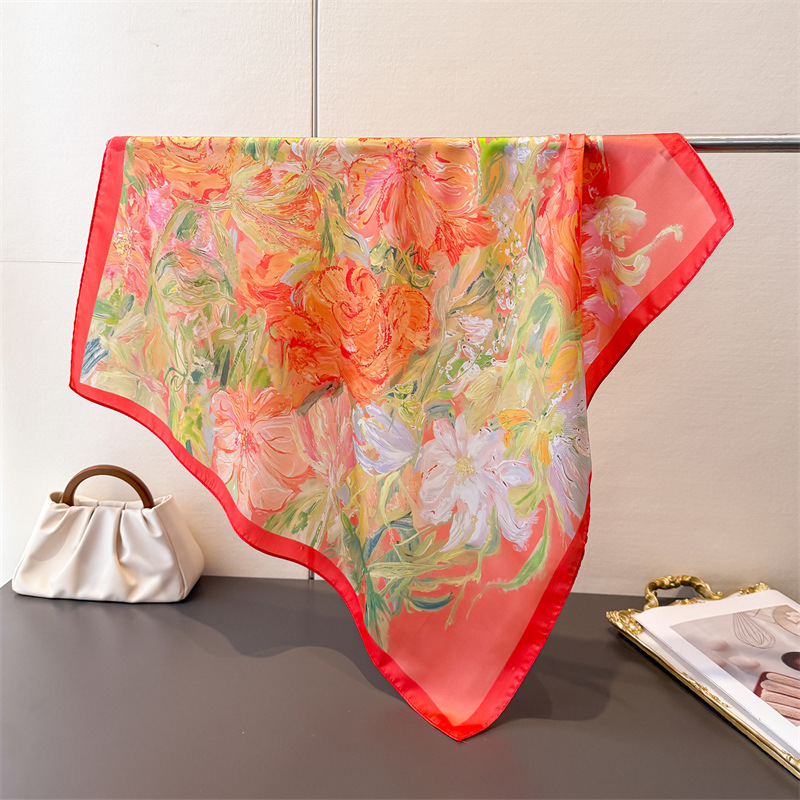 70*70cm Silk Square Scarf Wome – обзор и цена Luxury Bags For Summer