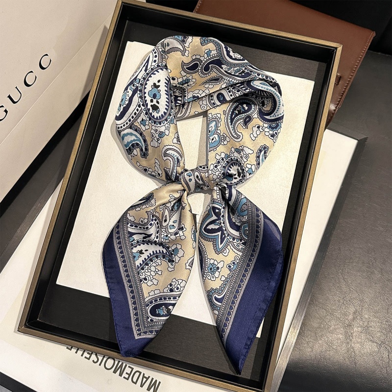 Luxury Satin Square Scarf Pais – обзор и цена Luxury Bags Supplier