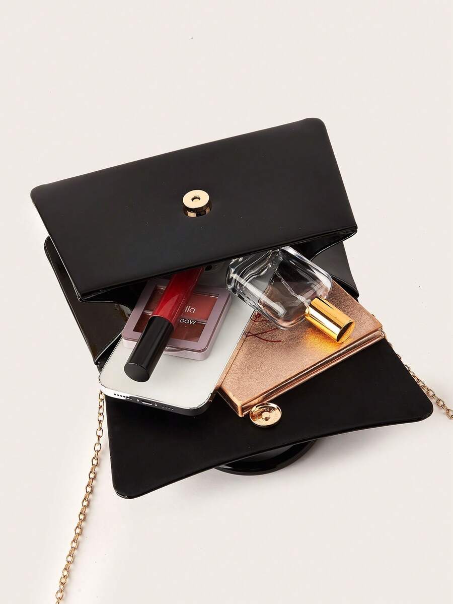 Shiny Patent Leather Evening H – обзор и цена Top Handle Patent Bag