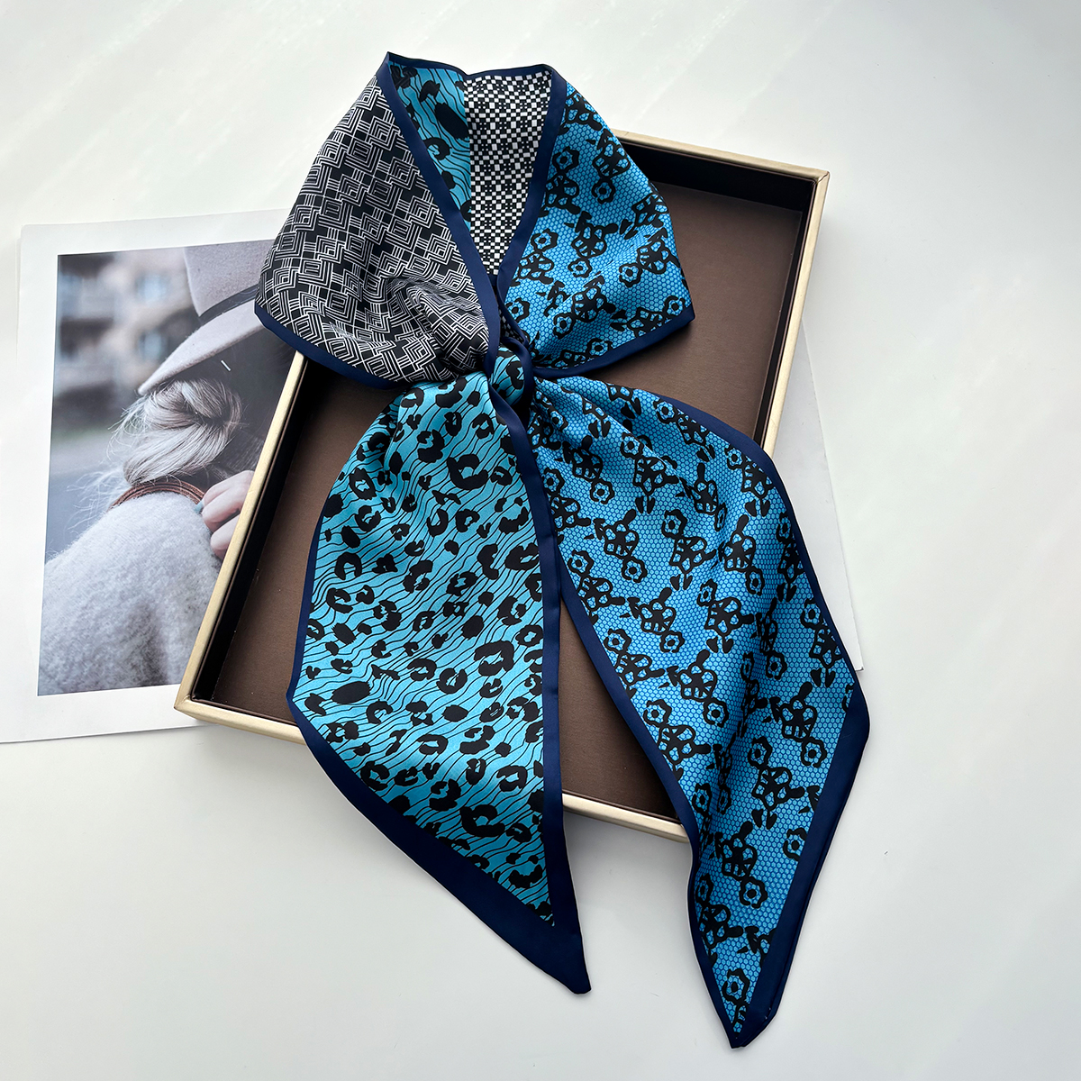 Leopard Printed Skinny Scarf F – обзор и цена Luxury Bags For Summer